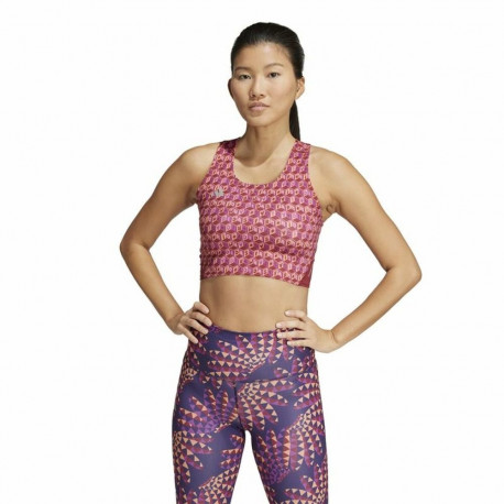 Lühikeste varrukatega T-särk, meeste Adidas Adizero X Farm Kastanpruun