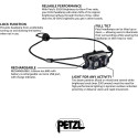 Petzl BINDI, LED light (black)