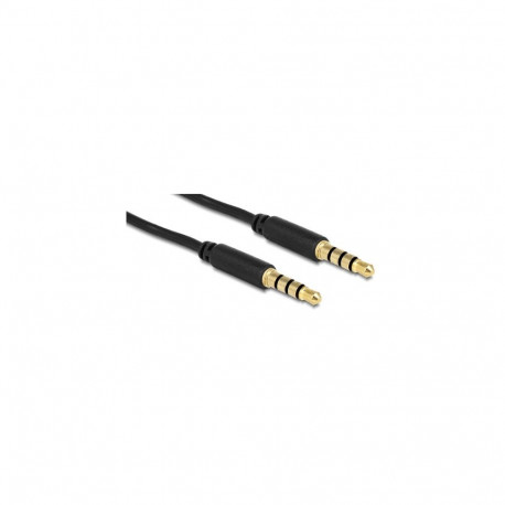 audiokaabel 3,5mm 4Pin > 3,5mm 4Pin 5m, must