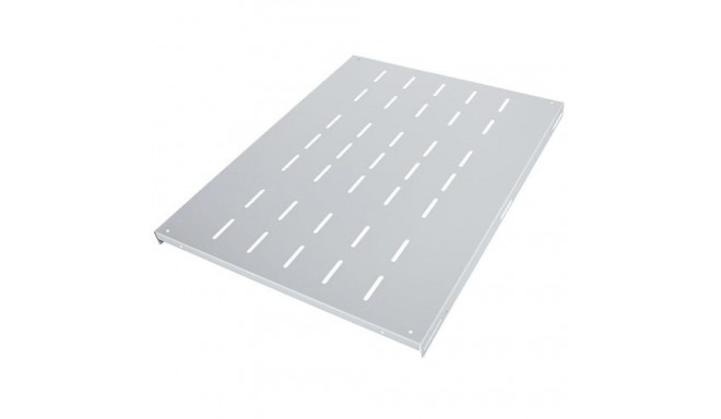 Intellinet 19" Fixed Shelf, 1U, 900mm Depth, Max 50kg, Grey
