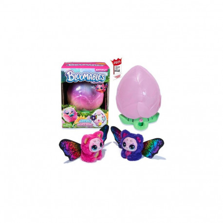 Bloomables by Hatchimals, Kittyfly Surprise Interactive Toy &amp; Flower with Repeatable Reveal 