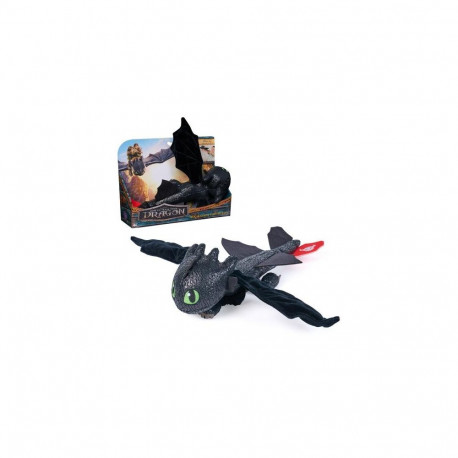 How to train your dragon Dreamworks Dragons , Hug and Glide Toothless Plush Toy, 12” Dragon Stuffed 