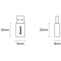 Baseus adapter Ingenuity Mini OTG USB-C - USB-A