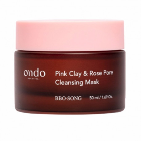 ONDO BEAUTY 36.5 puhastav näomask roosa savi ja roosiga 50ml