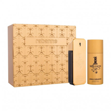 Paco Rabanne 1 Million Eau de Toilette (100ml) (Edt 100ml + 150ml Deodorant)