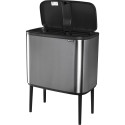 Brabantia Bo Touch Bin steel matt FPP, 11 + 23 L