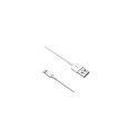 Devia kaabel USB - Lightning Smart 1m, valge (EC080 )