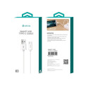 Devia kaabel USB - USB-C Smart 1m, valge (EC082)