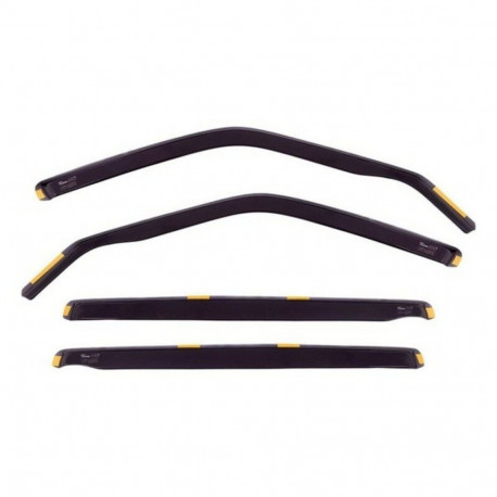 Tuule suunaja HEKO 15261 5D Esikülg 4 pcs Tagumine