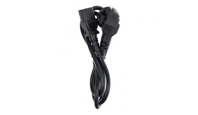 Power cable for computer PC / printer / monitor 230V 16A 1 m black