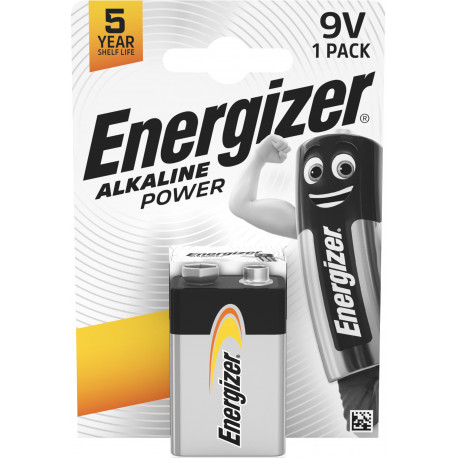 Energizer patarei Alkaline Power 9V CHP1