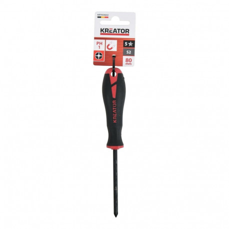 Screwdriver PH1 80mm KREATOR KRTH20602