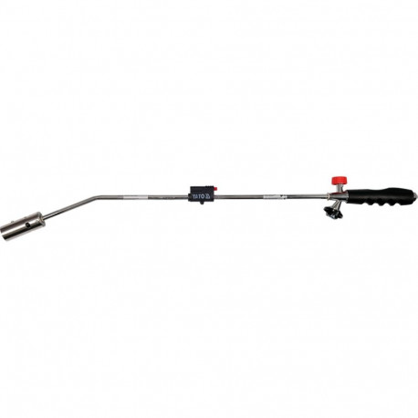Yato YT-36742 weed burner, 800mm, 1.7kW, 1300°C, 123g/h, piezo ignition, flame adjustment