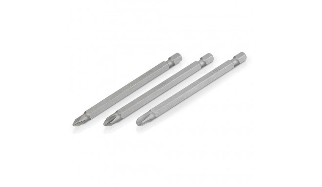 Bits PH1 PH2 PH3 long (3pcs.) 89mm Kreator