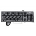 Keyboard + mouse set KM-72620D USB Black