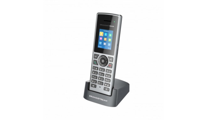 The Grandstream DP722 is a mid-tier DECT cordless IP phone designed for business an