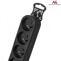Power strip 1,4m MCE180 2300W black