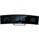 Clock radio CR12BK FM Alarm Temperature