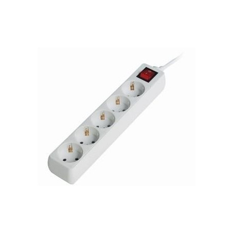 PROTECTOR POWER SURGE 1.8M/5OUTL SPG4-C-6 GEMBIRD