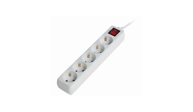 PROTECTOR POWER SURGE 1.8M/5OUTL SPG4-C-6 GEMBIRD