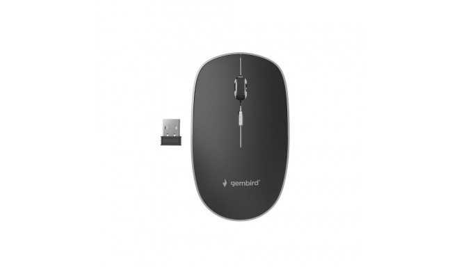 Gembird wireless mouse MUSW-4BS-01, black