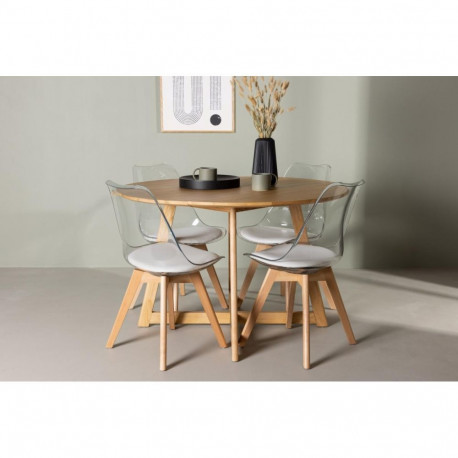 Söögitoa komplekt Yakidon&Edvin 4 tooli