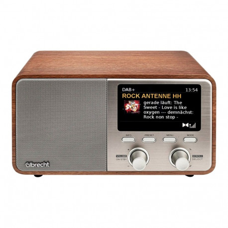 Albrecht DR 760 DAB+/UKW raadio ASA-ga