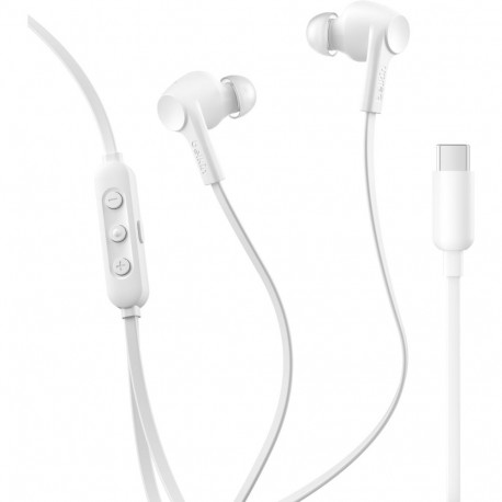 Belkin SoundForm InEar-Kopfhörer ANC USB-C Kabel weiß G3H0003hqWH