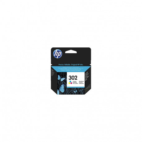 HP 302 Tri-color (F6U65AE) Ink Cartridge, CMY