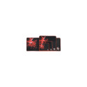 Gembird | MP-GAMEPRO-M Gaming mouse pad PRO, Medium | Mouse pad | 250 x 350 x 3 mm | Black/Red