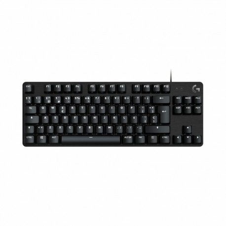 Mänguriklaviatuur Logitech 920-010559 Hispaaniakeelne Qwerty Must hispaania QWERTY