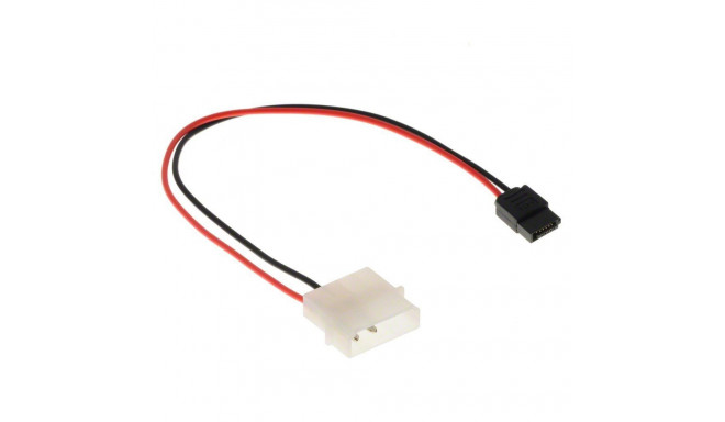 Delock kaabel Molex 4p St - SATA 6p 24cm