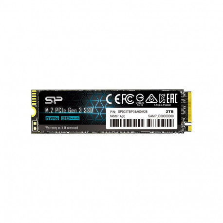 SILICON POWER SSD Ace A60 2TB M.2 PCIe Gen3 x4 NVMe 2200/1600 Mb/s