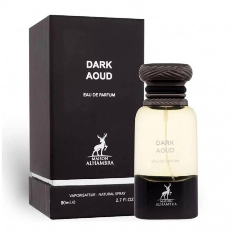 MAISON ALHAMBRA DARK AOUD EAU DE PARFUM 80ML VAPORIZADOR