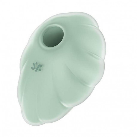 Satisfyer klitori kahekordne õhusurvevibraator Cloud Dancer, mentooliroheline