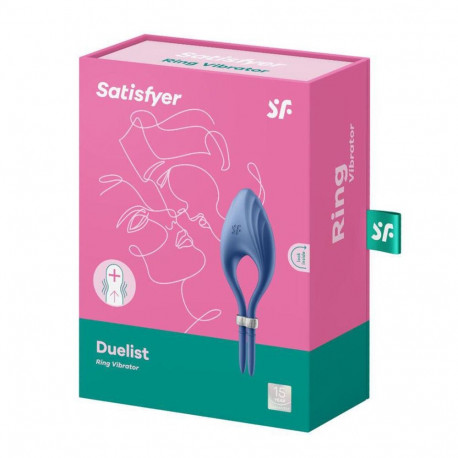 Satisfyer vibrorõngas Duelist, sinine