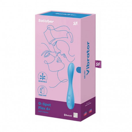 Satisfyer vibraator G-Spot Flex 4+, sinine