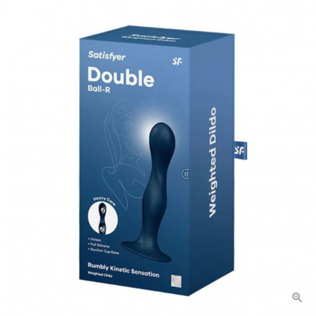 Satisfyer dildo Double Ball-R põrisev kineetiline elamus 1tk