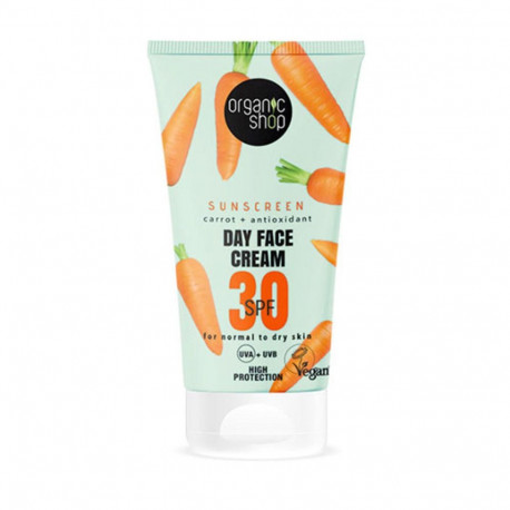 Organic Shop porgandi päevanäokreem SPF30 50ml