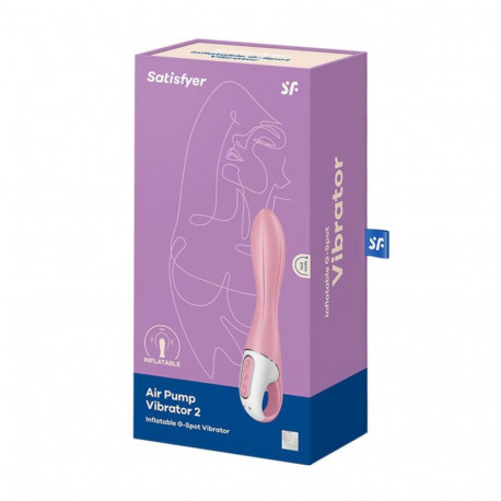 Satisfyer täispuhutav G-punkti vibraator Air Pump 2