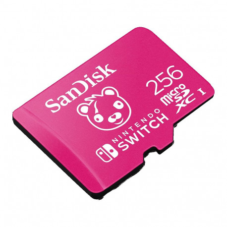 SANDISK Nintendo MicroSD UHS I Card - Fortnite Edition, Cuddle Team, 256GB