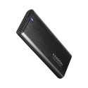 Axagon External USB-C 3.2 Gen 2 metal box for M.2 NVMe & SATA SSD disks. Screwless.