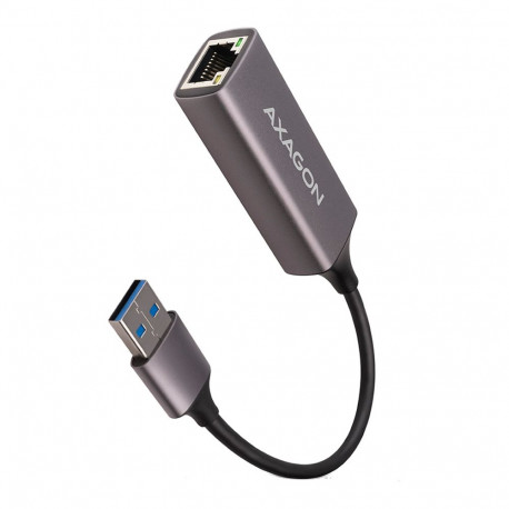 AXAGON ADE-TR Type-A USB3.2 Gen 1 - Gigabit Ethernet 10/100/1000 Adapter, metal, titan grey