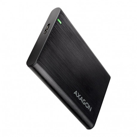 AXAGON EE25-A6M USB3.0 - SATA 6G 2.5" External SCREWLESS ALU RAW box BLACK