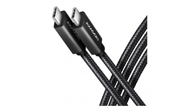 Axagon cable USB-C - USB-C PD 60W 2m, black
