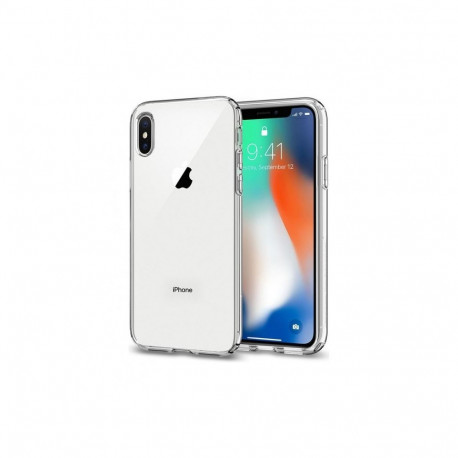 Kaitseümbris Liquid Crystal, Apple iPhone X / Xs, läbipaistev, Spigen