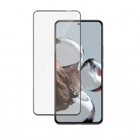 Kaitseklaas Xiaomi 12T / 12T Pro, musta äärega, PanzerGlass