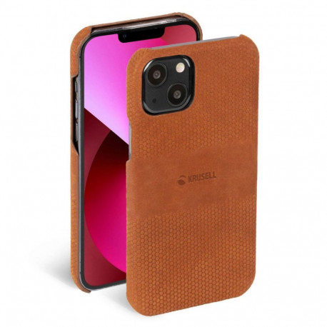 Kaitseümbris Leather Cover, Apple iPhone 13, naturaalsest nahast, konjakipruun, Krusell