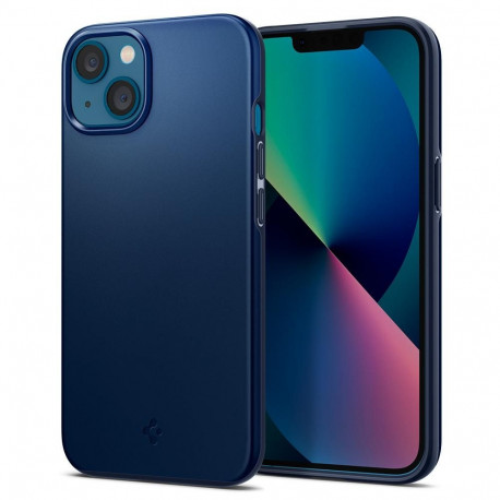 Kaitseümbris Thin Fit, Apple iPhone 13 mini, õhuke, tumesinine, Spigen
