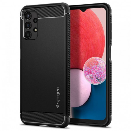 Kaitseümbris Rugged Armor, Samsung Galaxy A13, must, Spigen